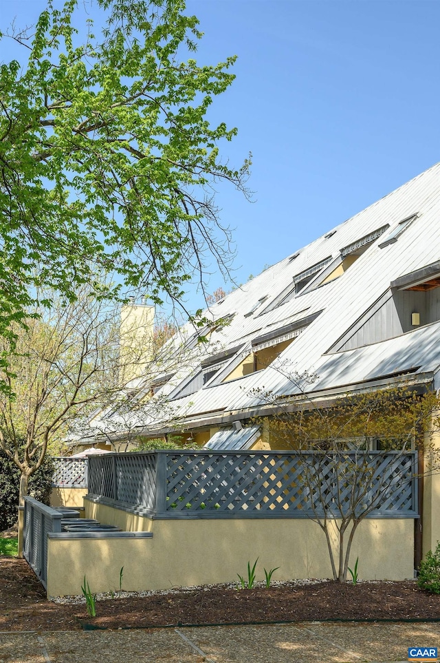 exterior view