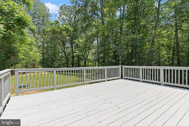 236 Laurel Dr, Madison, VA 22727 - view of wooden deck