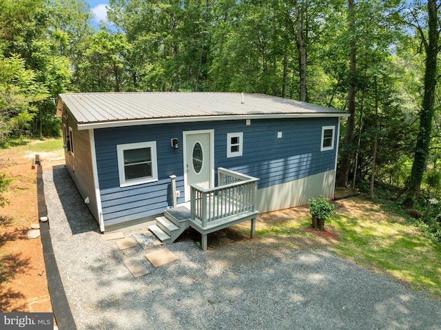 236 Laurel Dr, Madison, VA 22727 - view of front of house featuring a metal roof