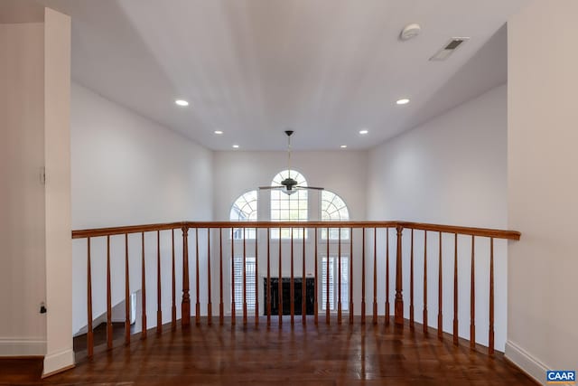 278 Foxmoor Rd, Troy, VA 22974 - hall featuring recessed lighting, baseboards, and wood finished floors