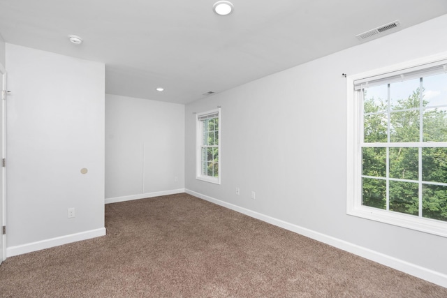 59,61,61A,63,63 Woodlee Road, Staunton, VA 24401 - empty room with plenty of natural light, carpet flooring, recessed lighting, and a smoke detector
