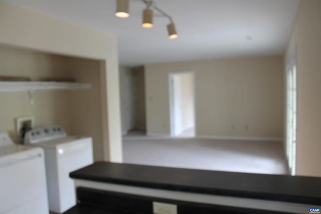 1508 Villa Ter Unit F, Charlottesville, VA 22903 - laundry room with laundry area and washer and dryer