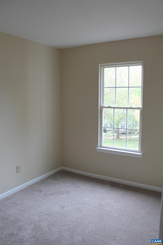 1508 Villa Ter Unit F, Charlottesville, VA 22903 - spare room featuring baseboards and carpet flooring