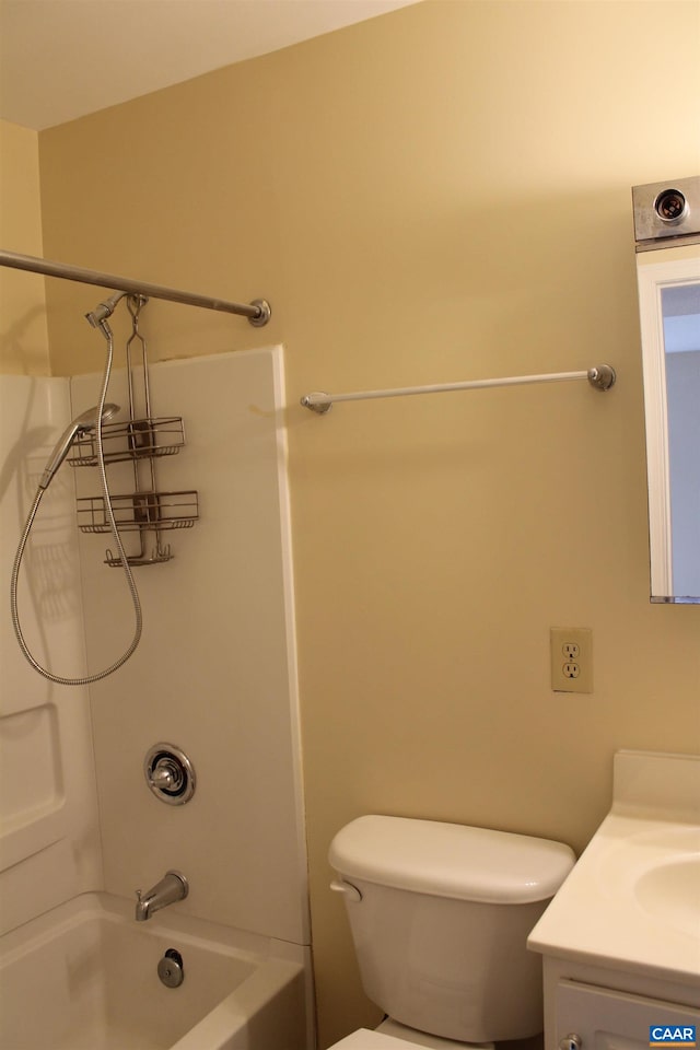 1508 Villa Ter Unit F, Charlottesville, VA 22903 - full bathroom featuring vanity, tub / shower combination, and toilet