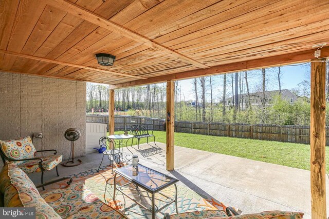 view of patio / terrace