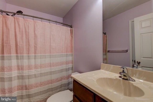 2018 Silver Bell Ct, Culpeper, VA 22701 - bathroom with vanity and curtained shower