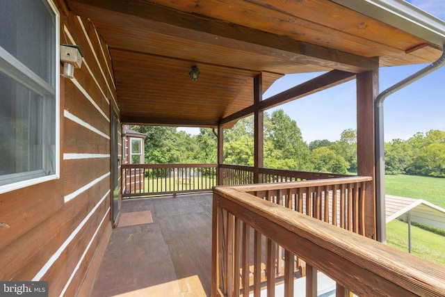 6403 Zachary Taylor Hwy, Culpeper, VA 22701 - view of deck