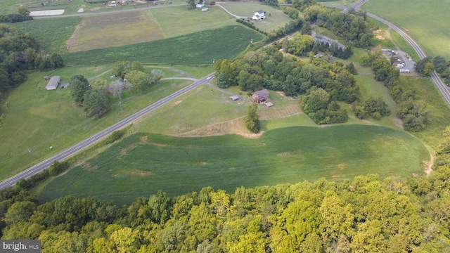 6403 Zachary Taylor Hwy, Culpeper, VA 22701 - aerial overview of property's location featuring rural landscape