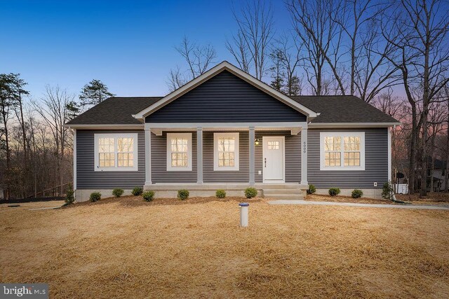 6000 Bills Rd, Mineral, VA 23117 - view of front of house with a porch and a shingled roof