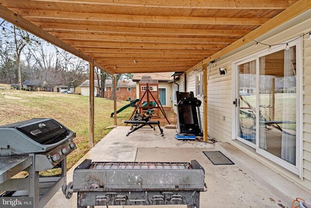 9150 James Madison Hwy, Warrenton, VA 20186 - view of patio featuring a grill