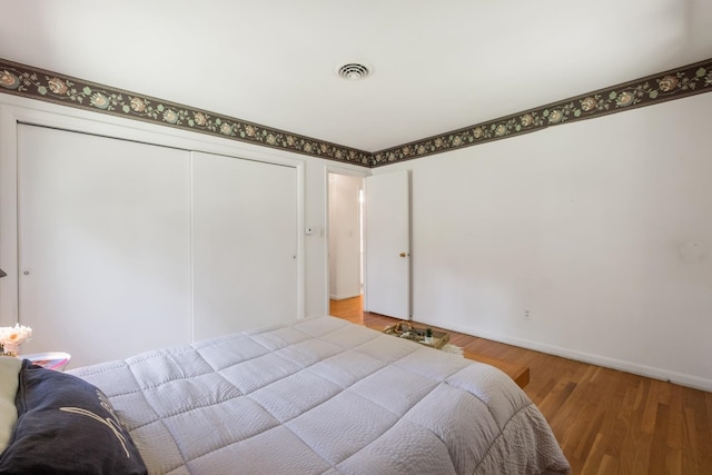 616 Lynn Ln, Waynesboro, VA 22980 - bedroom featuring light wood-type flooring and a closet