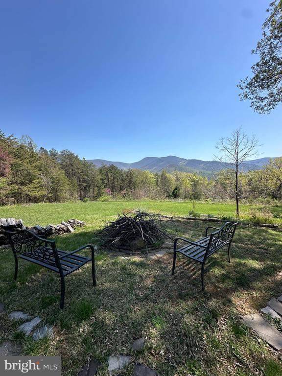 974 Cross Mountain Rd, Luray, VA 22835 - view of property's community with a yard and a mountain view