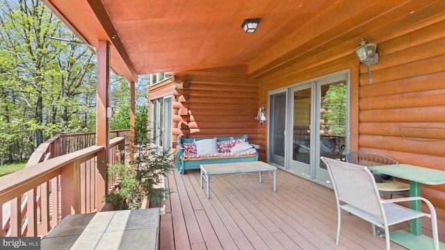 974 Cross Mountain Rd, Luray, VA 22835 - view of deck