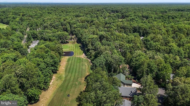 1315 Eastover Pkwy, Locust Grove, VA 22508 - aerial overview of property's location with a heavily wooded area and a golf club
