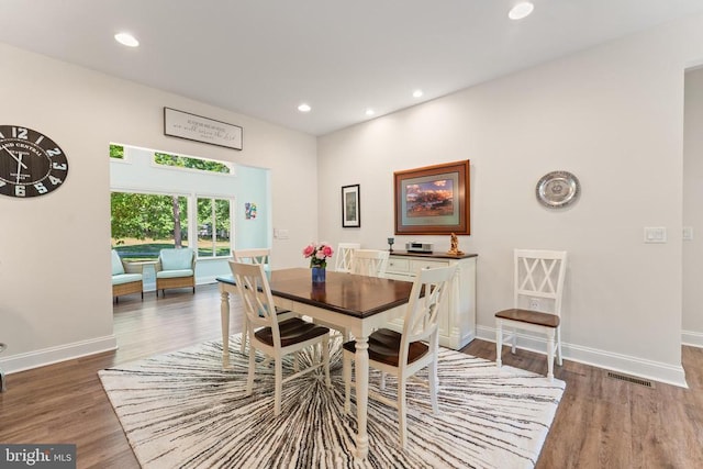 1315 Eastover Pkwy, Locust Grove, VA 22508 - dining room featuring wood finished floors and recessed lighting