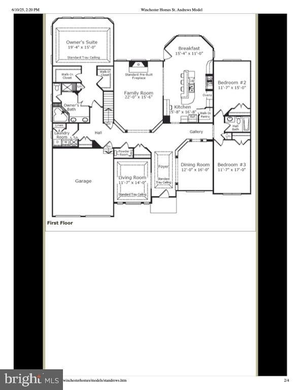 7308 Glenhaven Dr, Fredericksburg, VA 22407 - view of floor plan / room layout