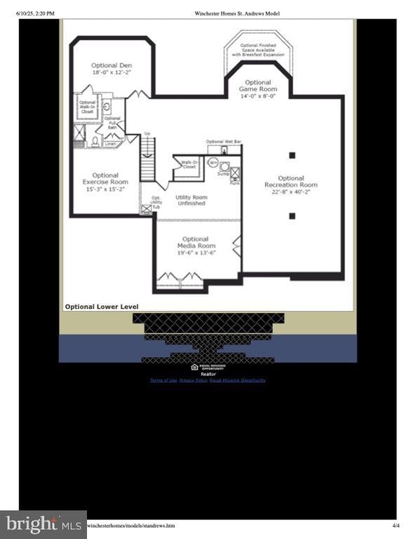 7308 Glenhaven Dr, Fredericksburg, VA 22407 - view of floor plan / room layout