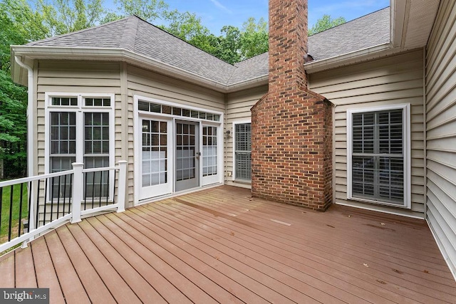7308 Glenhaven Dr, Fredericksburg, VA 22407 - view of deck