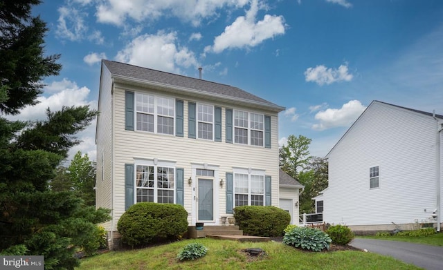 11106 Polaris Ct, Fredericksburg, VA 22407 - view of colonial inspired home