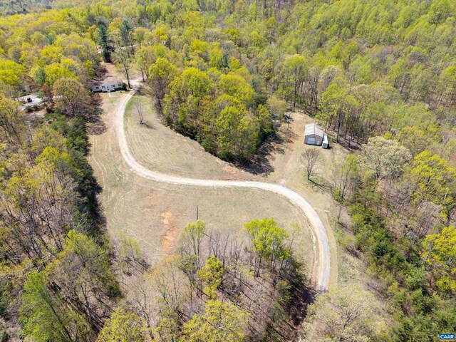 817 Brownings Cv, Shipman, VA 22971 - drone / aerial view of a heavily wooded area