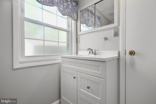 100 Musket Ln, Locust Grove, VA 22508 - bathroom with vanity and plenty of natural light