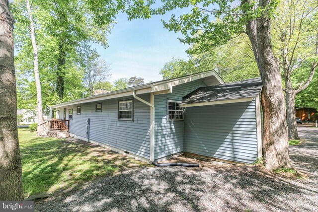 100 Musket Ln, Locust Grove, VA 22508 - rear view of house with a yard