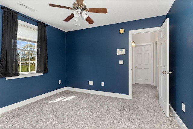 1916 Tinkling Spring Rd, Stuarts Draft, VA 24477 - carpeted empty room featuring a ceiling fan and baseboards