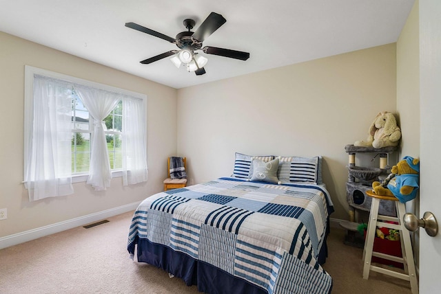 902 Waterton St, Staunton, VA 24401 - bedroom featuring carpet flooring and a ceiling fan