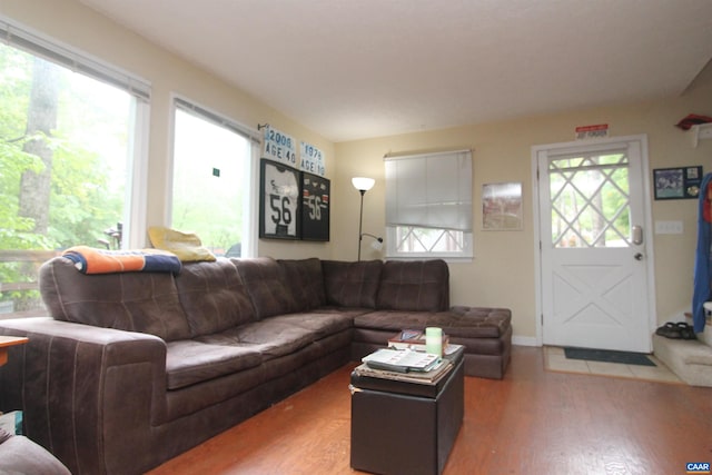 1 Stonewall Rd, Palmyra, VA 22963 - living room featuring light wood finished floors and baseboards