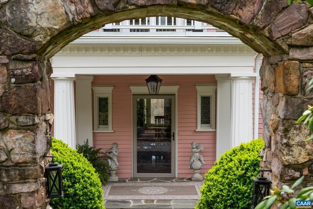 356 Routier Hill Rd, Hot Springs, VA 24445 - view of entrance to property