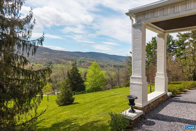 356 Routier Hill Rd, Hot Springs, VA 24445 - view of mountain backdrop