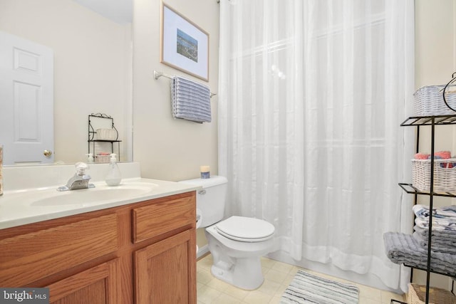 9204 Saint Andrews Ln, Fredericksburg, VA 22408 - full bath featuring vanity and tile patterned flooring