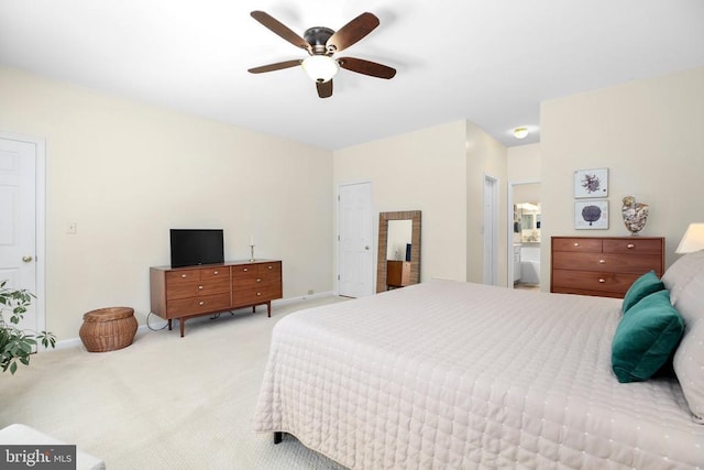 9204 Saint Andrews Ln, Fredericksburg, VA 22408 - bedroom with carpet flooring and a ceiling fan