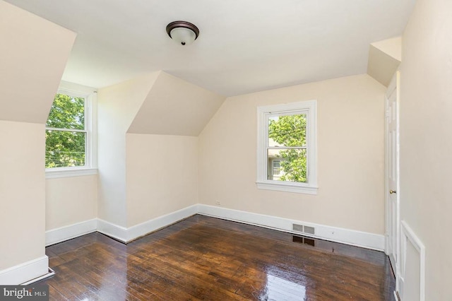 199 Peliso Ave, Orange, VA 22960 - additional living space featuring wood-type flooring, lofted ceiling, and baseboards