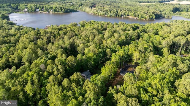 7312 Sugar Hollow Rd, Orange, VA 22960 - view of property location with a heavily wooded area and a nearby body of water