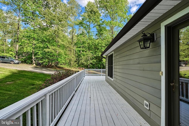 7312 Sugar Hollow Rd, Orange, VA 22960 - wooden terrace featuring a lawn