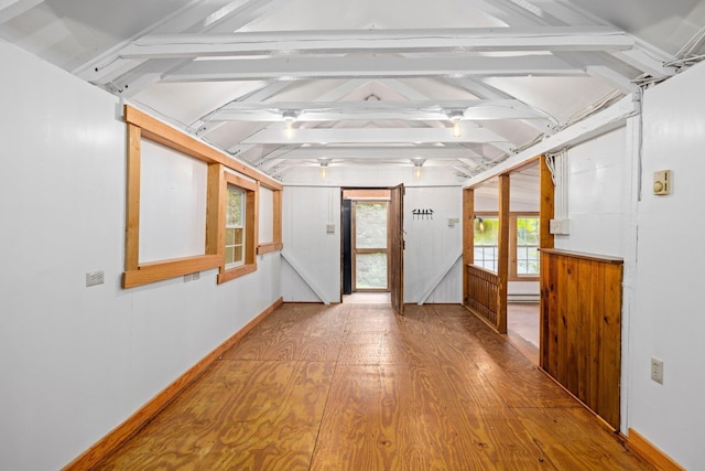 8196 Bow Bender Ln, Singers Glen, VA 22850 - hallway featuring wood finished floors