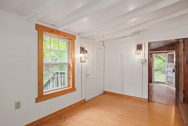 8196 Bow Bender Ln, Singers Glen, VA 22850 - unfurnished room with light wood-style floors and baseboards