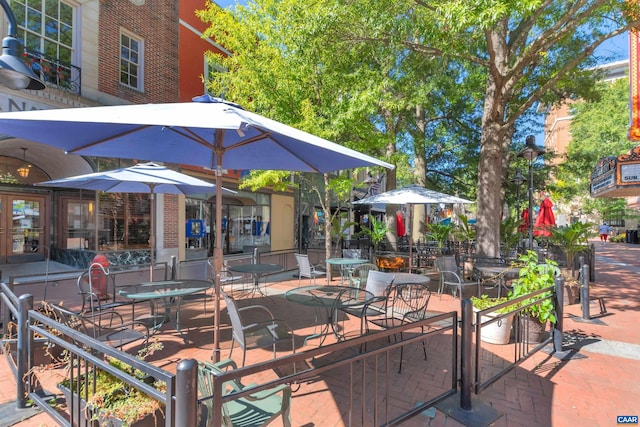 1108 E Jefferson St, Charlottesville, VA 22902 - view of patio