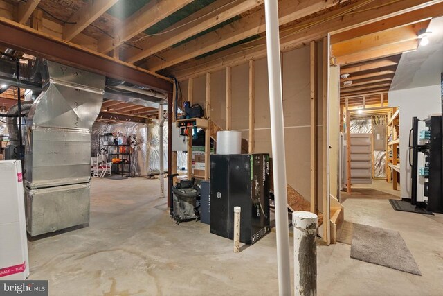  - view of unfinished below grade area