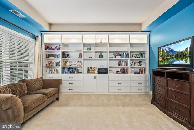 519 Cardinal Ln, Warrenton, VA 20186 - living area with light colored carpet