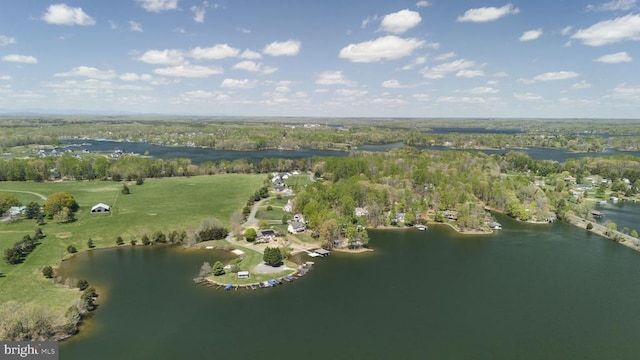3704 Elk Creek Rd, Mineral, VA 23117 - bird's eye view with a water view