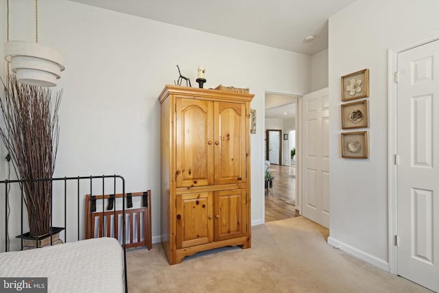 3704 Elk Creek Rd, Mineral, VA 23117 - bedroom featuring light carpet and baseboards