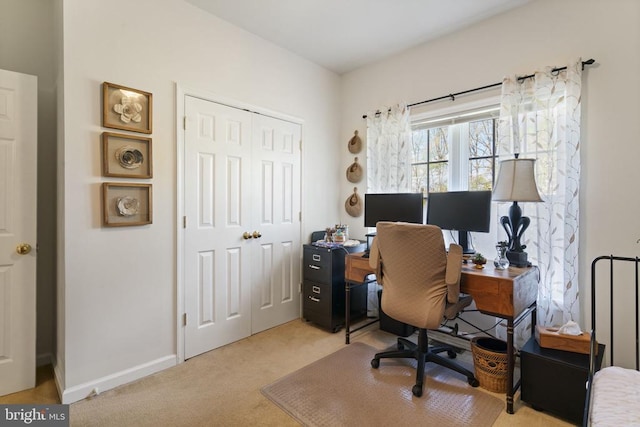 3704 Elk Creek Rd, Mineral, VA 23117 - carpeted office space with baseboards