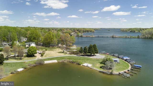 3704 Elk Creek Rd, Mineral, VA 23117 - bird's eye view with a water view