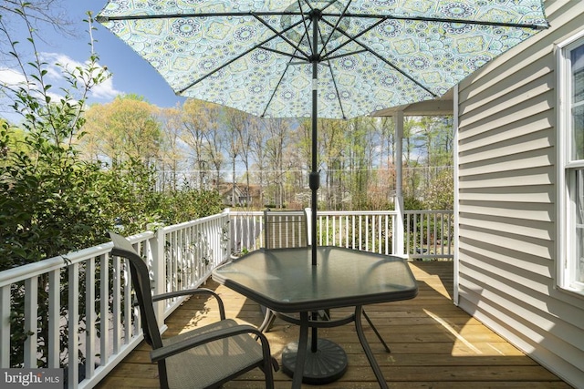 3704 Elk Creek Rd, Mineral, VA 23117 - view of deck