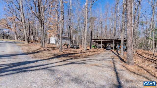 2273 Bloomer Springs Rd, Mcgaheysville, VA 22840 - view of front of house with driveway and a carport