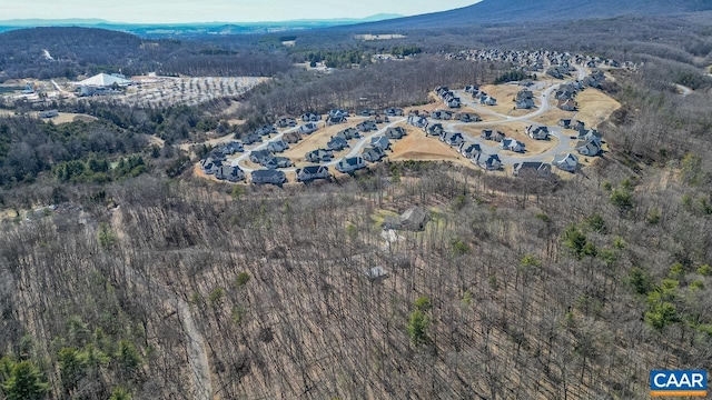 2273 Bloomer Springs Rd, Mcgaheysville, VA 22840 - aerial view featuring a mountain view