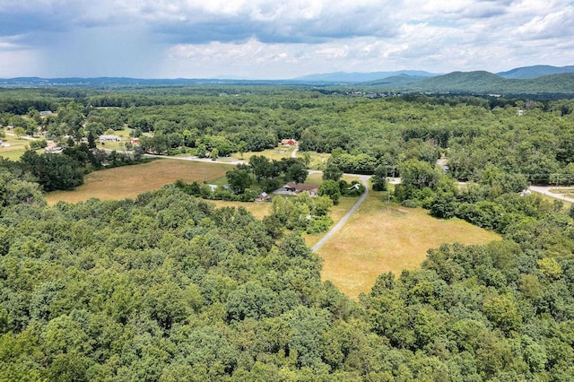 1655 Howardsville Tpke, Stuarts Draft, VA 24477 - drone / aerial view with a wooded view