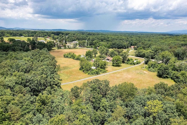 1655 Howardsville Tpke, Stuarts Draft, VA 24477 - birds eye view of property featuring a forest view